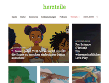 Tablet Screenshot of herzteile.org